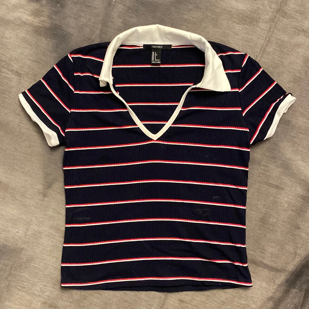 Forever 21 Blue Top